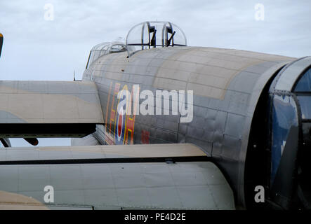 'Jane' Avro Lancaster - Weltkrieg 2 Britische schwere Bomber und einer von nur 3 Flugzeugen Stockfoto