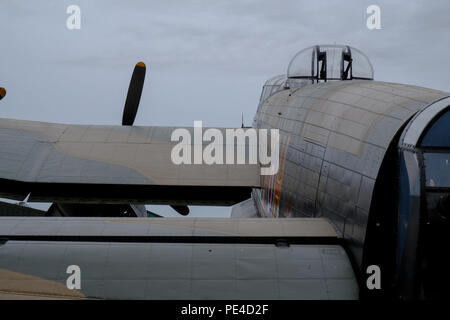 'Jane' Avro Lancaster - Weltkrieg 2 Britische schwere Bomber und einer von nur 3 Flugzeugen Stockfoto