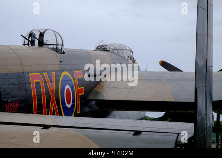 'Jane' Avro Lancaster - Weltkrieg 2 Britische schwere Bomber und einer von nur 3 Flugzeugen Stockfoto