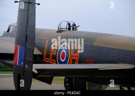 'Jane' Avro Lancaster - Weltkrieg 2 Britische schwere Bomber und einer von nur 3 Flugzeugen Stockfoto