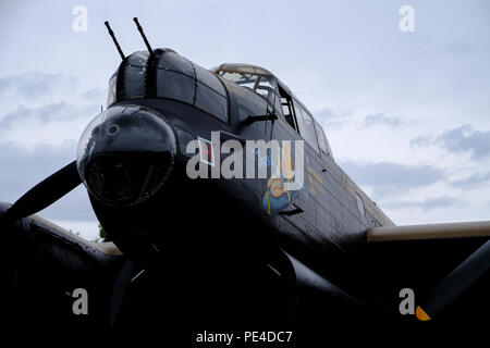 'Jane' Avro Lancaster - Weltkrieg 2 Britische schwere Bomber und einer von nur 3 Flugzeugen Stockfoto