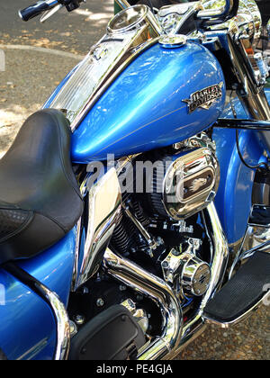 Harley-Davidson FLHRC Road King Motorrad Stockfoto