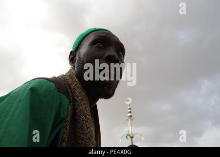 Sufi Zeremonie jeden Sonntag in Omdurman Friedhof, Khartoum, Sudan Stockfoto