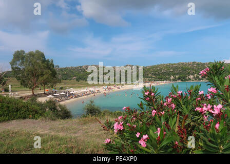 Strand von Agios Ioannis, Sithonia-Griechenland Stockfoto