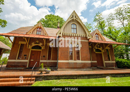 Rockville Bahnhof, 98 Church Street, Rockville, Maryland Stockfoto