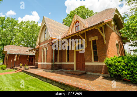 Rockville Bahnhof, 98 Church Street, Rockville, Maryland Stockfoto