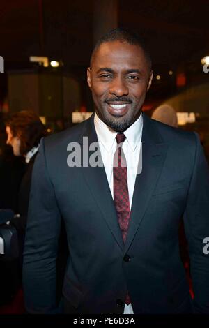 Berlin, Deutschland. 28. Jan 2014. Idris Elba an der Deutschland Premiere von Nelson Mandela der lange Weg zur Freiheit im Zoo Palast am Dienstag, Januar 28, 2014 in Berlin | Verwendung der weltweiten Kredit: dpa/Alamy leben Nachrichten Stockfoto