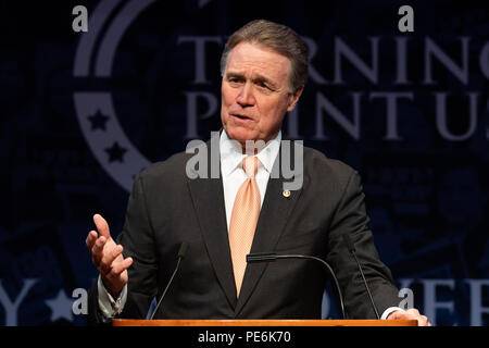 David Perdue (R-GA), United States Senator, sprechen am Wendepunkt High School Leadership Summit in Washington, DC am 24. Juli 2018 Stockfoto