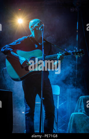 Bergamo, Italien. 23. Juli 2017. Italienische Sängerin Irene Grandi führt an der Rock-Sul Serio Festival. Brambilla Simone Fotografie Live News Stockfoto