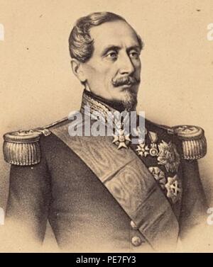 Armand Jacques Leroy de Saint-Arnaud. Stockfoto