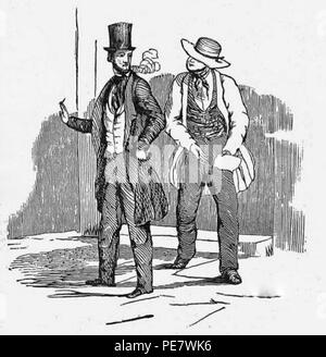 Festnahme von Monroe Edwards. Stockfoto