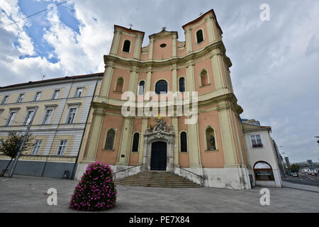 Trinitarische Kirche von Bratislava, Slowakei Stockfoto