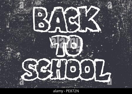 Zurück zur Schule Stock Vektor