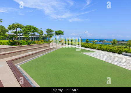 Cebu City, Philippinen - 13. Juni, 2018: Der skypark In SM Cebu Stadt am Meer Stockfoto