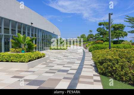 Cebu City, Philippinen - 13. Juni, 2018: Der skypark In SM Cebu Stadt am Meer Stockfoto