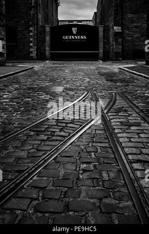 Guinness Brauerei am St. James's Gate in Dublin, Irland Stockfoto