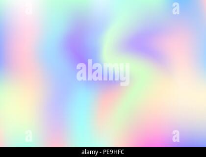 Holographische abstrakt Hintergrund. Stock Vektor