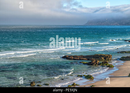 Aus der Vogelperspektive wunderschöne tropische Seascape in Sintra, Portugal Stockfoto