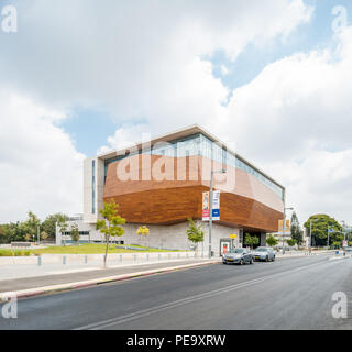 Israel, Ramat Aviv - 3. August 2018: Außenansicht des Steinhardt Museum der Naturgeschichte, Universität Tel Aviv, Stockfoto