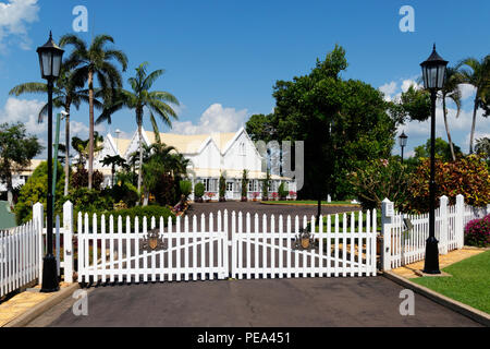 Tore im Government House, Darwin, Northern Territory, Australien Stockfoto