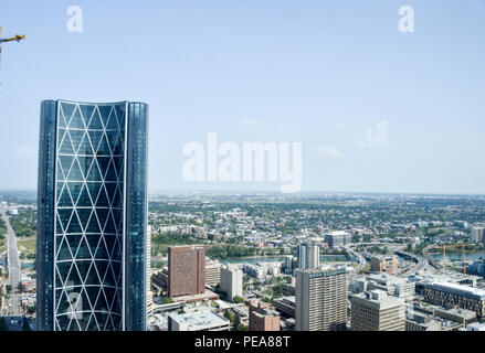 Blick vom Calgary Tower Stockfoto