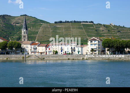 Tain L'Hermitage, Drôme, Ardeche, Frankreich Stockfoto