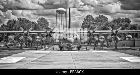 Air Park bei Moody AFB wurde von Präsident George W. Bush, war ein Pilot in Ausbildung bei Moody 1968-69 gewidmet. Stockfoto