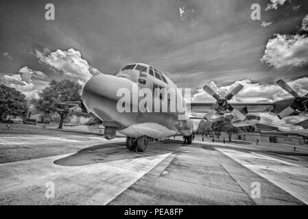 Air Park bei Moody AFB wurde von Präsident George W. Bush, war ein Pilot in Ausbildung bei Moody 1968-69 gewidmet. Stockfoto
