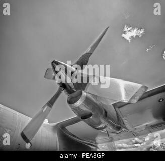 Air Park bei Moody AFB wurde von Präsident George W. Bush, war ein Pilot in Ausbildung bei Moody 1968-69 gewidmet. Stockfoto