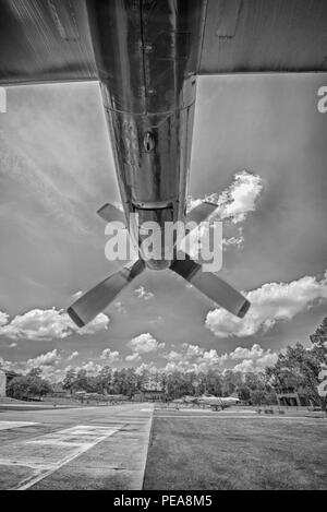 Air Park bei Moody AFB wurde von Präsident George W. Bush, war ein Pilot in Ausbildung bei Moody 1968-69 gewidmet. Stockfoto