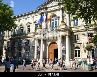 Hotel de Ville, Avignon, Frankreich Stockfoto