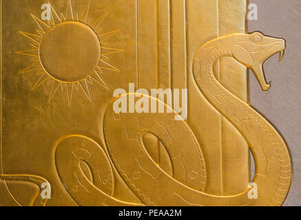 Brooklyn Public Library Türen NYC Stockfoto