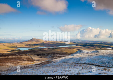 Auf der Suche nach Osten Lomond Hügel von Bishop Hill Fife Schottland Stockfoto