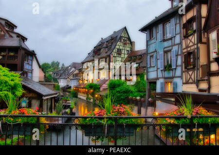 Colmar-Elsass-Frankreich Stockfoto