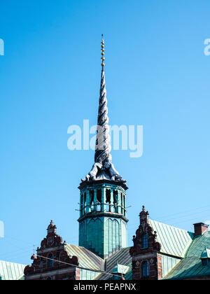 Børsen, die Alte Börse, Slotsholmen, Kopenhagen, Seeland, Dänemark, Europa. Stockfoto