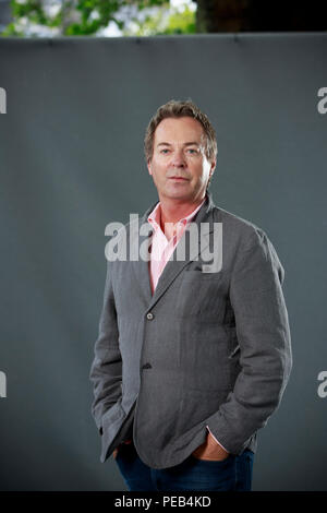 Edinburgh, Schottland. UK. 12. August 2018. Edinburgh International Book Festival. Bild: Julian Clary. Pako Mera/Alamy Leben Nachrichten. Stockfoto