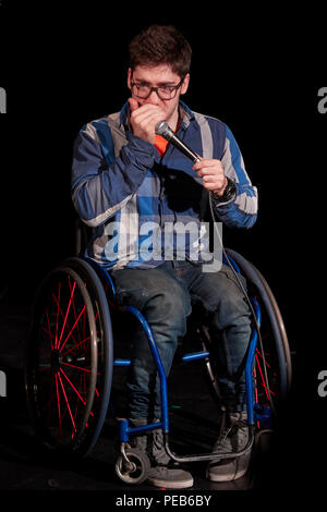 Edinburgh, Großbritannien. Am 13. August 2018. Edinburgh Pleasance Newcomer Comedy Gala 2018 Credit: Andrew Eaton/Alamy Leben Nachrichten. Stockfoto