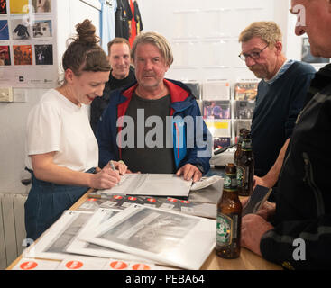 Edinburgh, Schottland. August 13, 2018. Kathryn Joseph führt Titel von Ihrem neuen Album" aus, wenn ich das möchte, ist "Assai Datensätze in Edinburgh. Credit: Ben Collins/Alamy leben Nachrichten Stockfoto