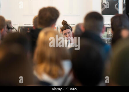 Edinburgh, Schottland. August 13, 2018. Kathryn Joseph führt Titel von Ihrem neuen Album" aus, wenn ich das möchte, ist "Assai Datensätze in Edinburgh. Credit: Ben Collins/Alamy leben Nachrichten Stockfoto