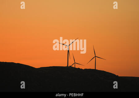 Energie ist eines der wichtigsten Themen in unserer Zeit und saubere Energie ist kostbar. Stockfoto