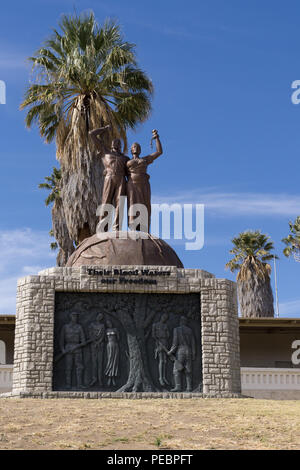 Windhoek, Namibia - 25. Mai 2015: Unabhängigkeit Museum in Windhoek, Namibia, Afrika nach der Unabhängigkeit im Jahre 1990 gebaut Stockfoto