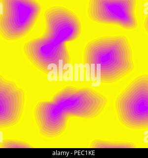 Zusammenfassung nahtlose Vektor psychedelischen farbige Löcher Muster Stock Vektor