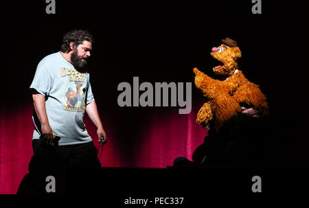 Die Muppets nehmen Sie die O2 mit einer Live Show mit: Fozzie Wo: London, Großbritannien Wann: 13 Aug 2018 Quelle: John rainford/WANN Stockfoto