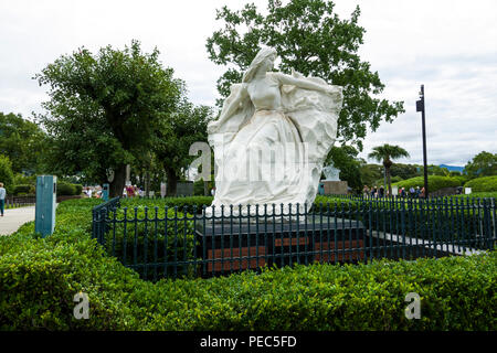 Nagasaki Peace Memorial Park Statue Japan Asien Kyushu Präfektur Stockfoto