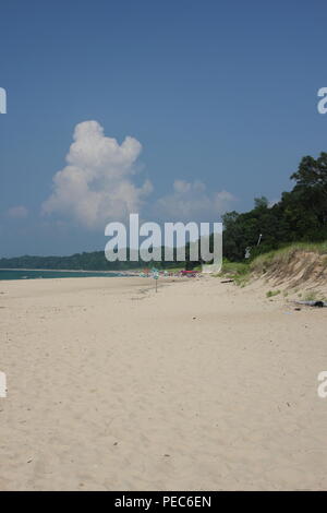 Sommer in Union Pier, Michigan. Stockfoto