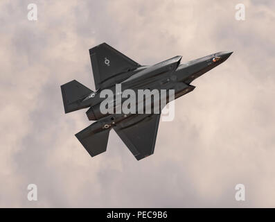 Lockheed F-35 eine Ansicht von Unten Stockfoto
