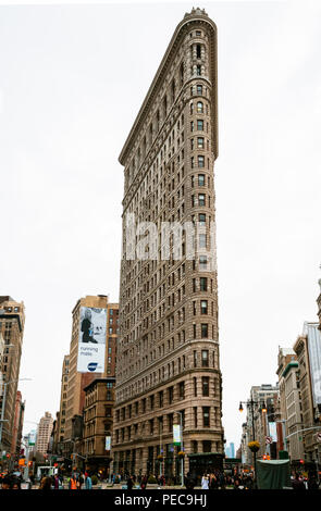 Flat Iron Building, Manhattan, New York City, New York, USA Stockfoto