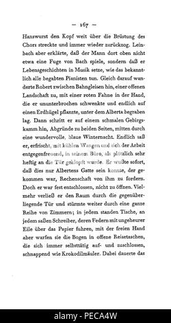 Arthur Schnitzler: Flucht in die Finsternis - 167. Stockfoto