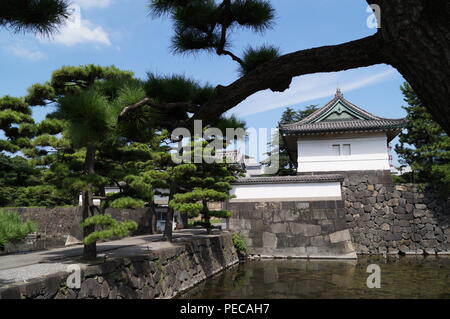 Tempel in Tokio, Japan Stockfoto