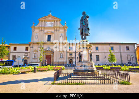 Piazza San Marco Platz und Kirche in Florenz Architektur, Region Toskana Italien Stockfoto